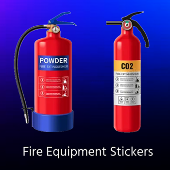 Fire stickers